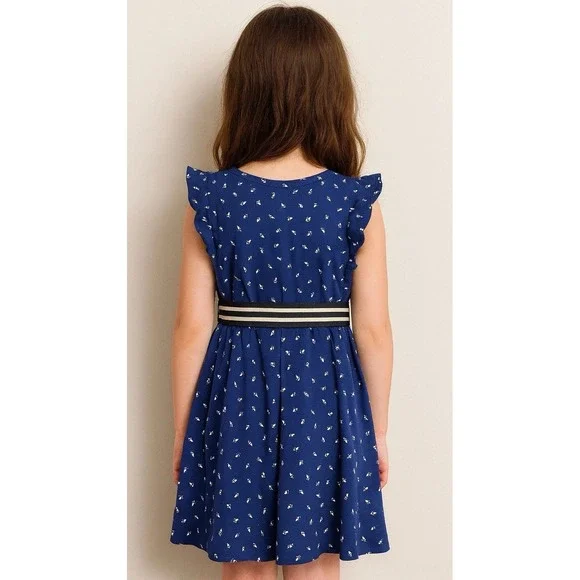 Polo Ralph Lauren Girl's Dress SZ Med 8-10 Sweet Twee Hampons Martha's Vineyard - Picture 2 of 9